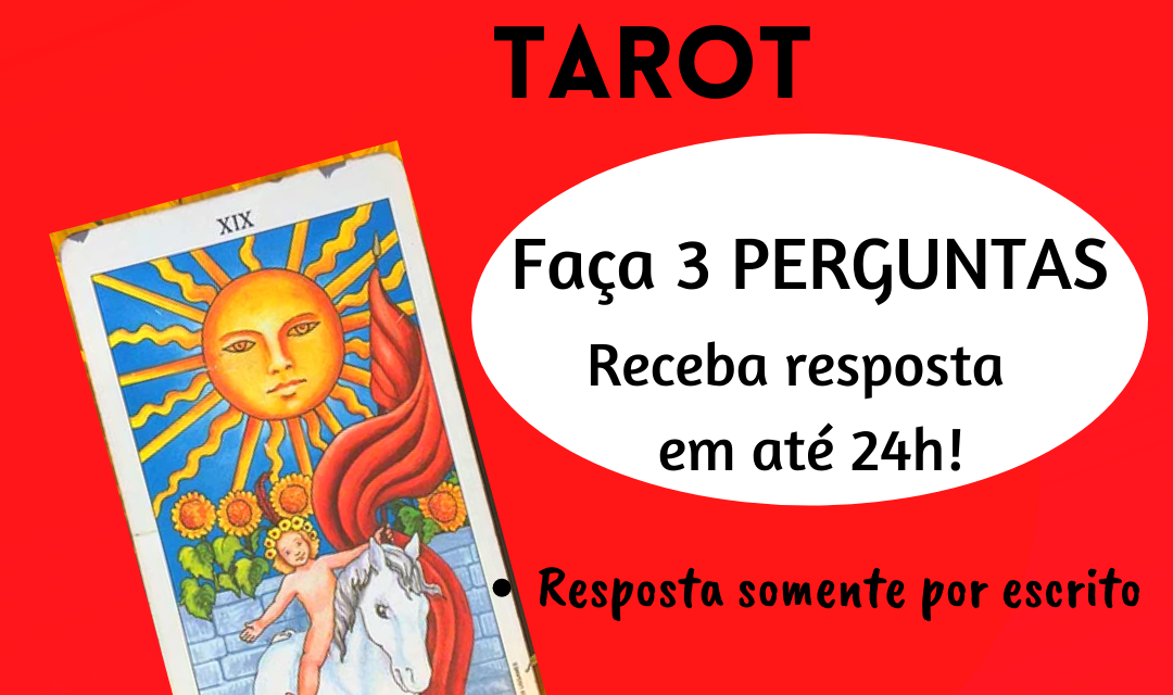TAROT EXPRESS 24 – FAÇA 3 PERGUNTAS À RAKEL E RECEBA A RESPOSTA EM 24h!